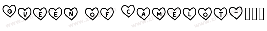 Queen of Camelot字体转换